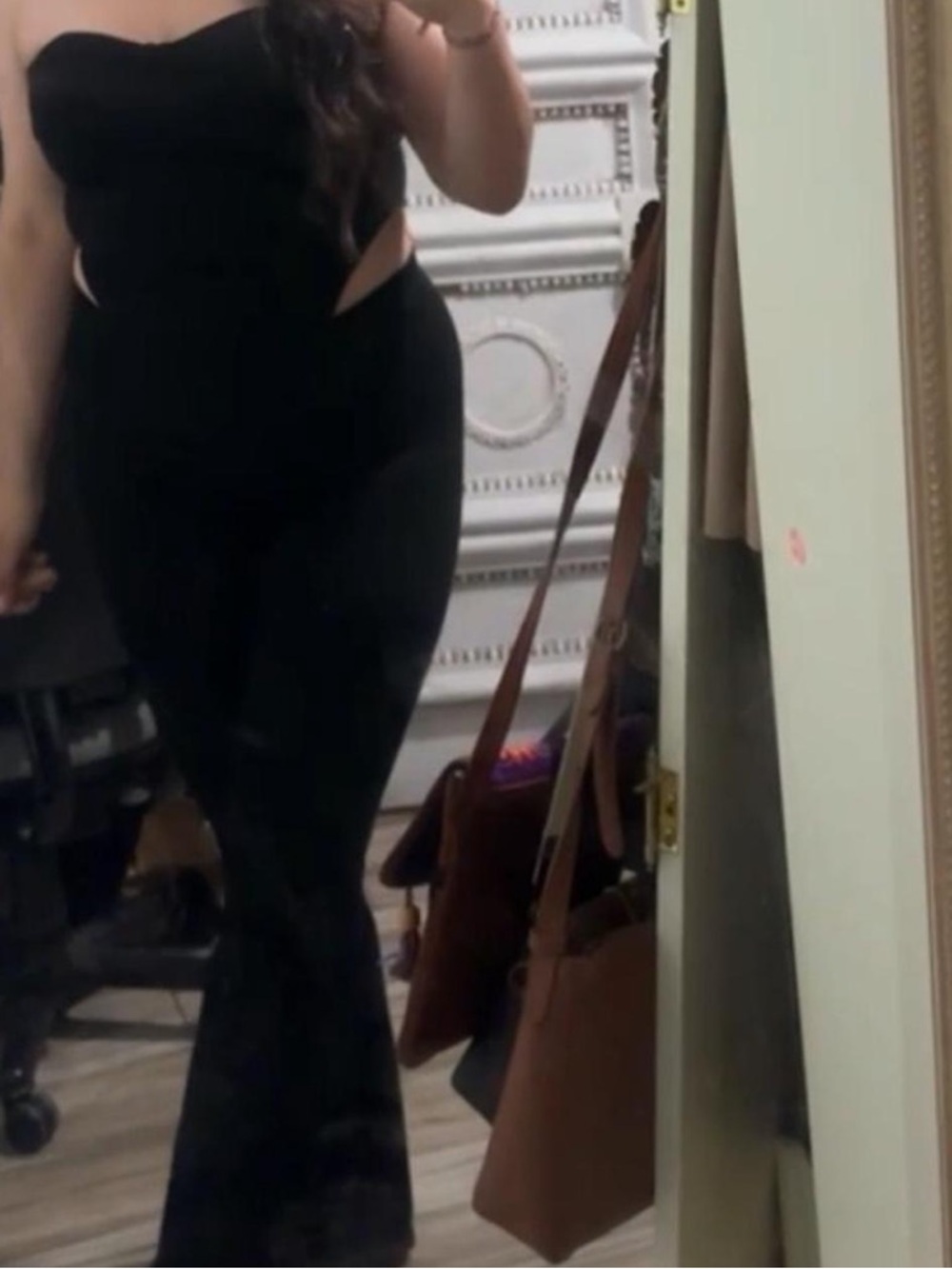 Fashion Nova Black Two Piece Set